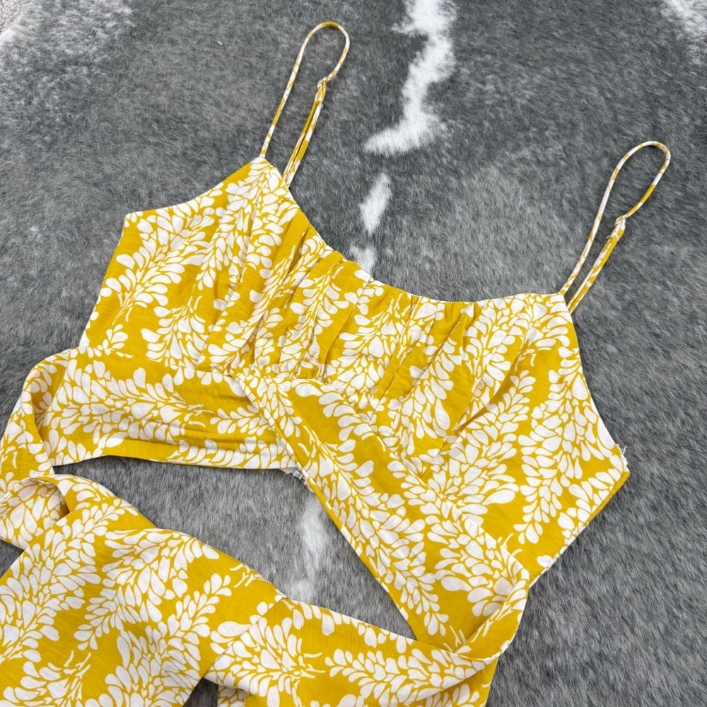 Indikah Tie Back Crop Top XS - Picture 4 of 10